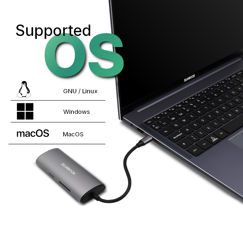 Docking 8in1 USB-C 4K 60Hz 85W