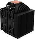 Disipador 8 heatpipes y 2 ventiladores Led ARGB Intel AMD Negro