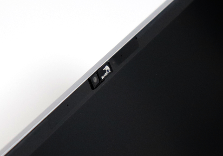 Webcam-cover de aluminio negro