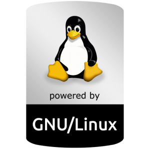 Pegatina GNU/Linux TUX