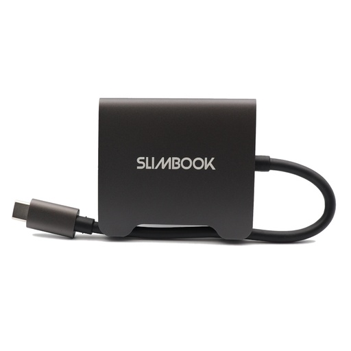 [HUB-USB-C-2HDMI60] Conversor USB-C a 2 HDMI (2xFullHD 60Hz, 2x4K 30Hz, 1x4K 60Hz) (copia)