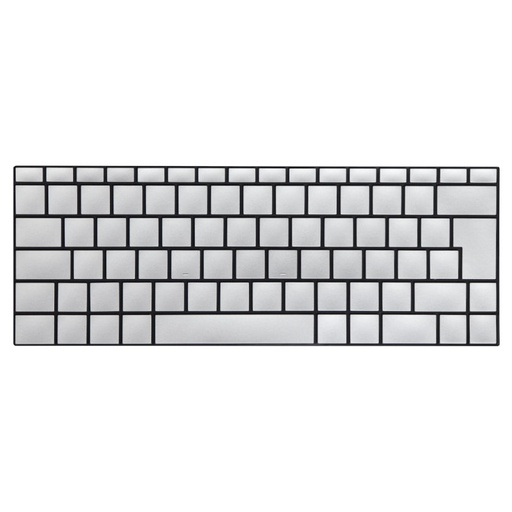 [TECLADO-ISO-PLATA-PROX14] Teclado PF4 ISO Blanco (ProX 14)